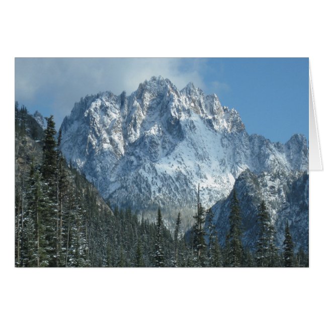 Montaña de nieve (Anverso (Horizontal))