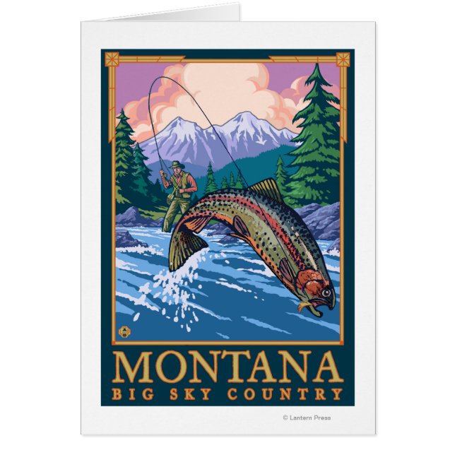 Montana — Gran escenario de pesca de la mosca azul (Frente)