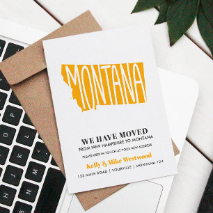 MONTANA Hemos movido nueva dirección Nueva postal 