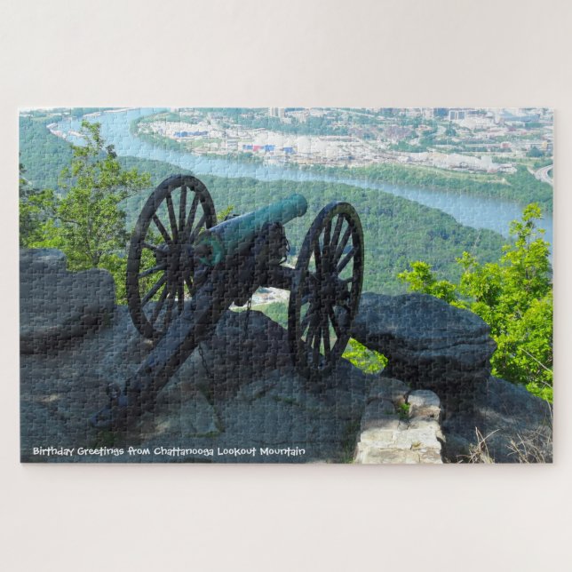 Montaña Lookout Chattanooga. Rompecabezas (Horizontal)