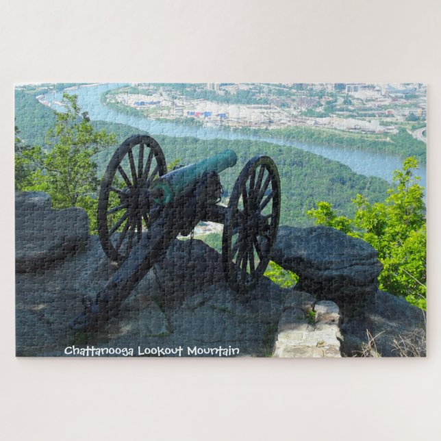 Montaña Lookout Chattanooga. Rompecabezas (Horizontal)