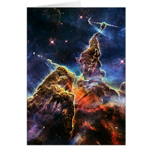 Montaña mística en la NASA espacial