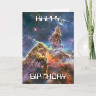 montaña mística, tarjeta de cumpleaños de imagen h