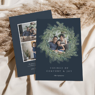 Montaña Pine   Tarjeta fotográfica de vacaciones