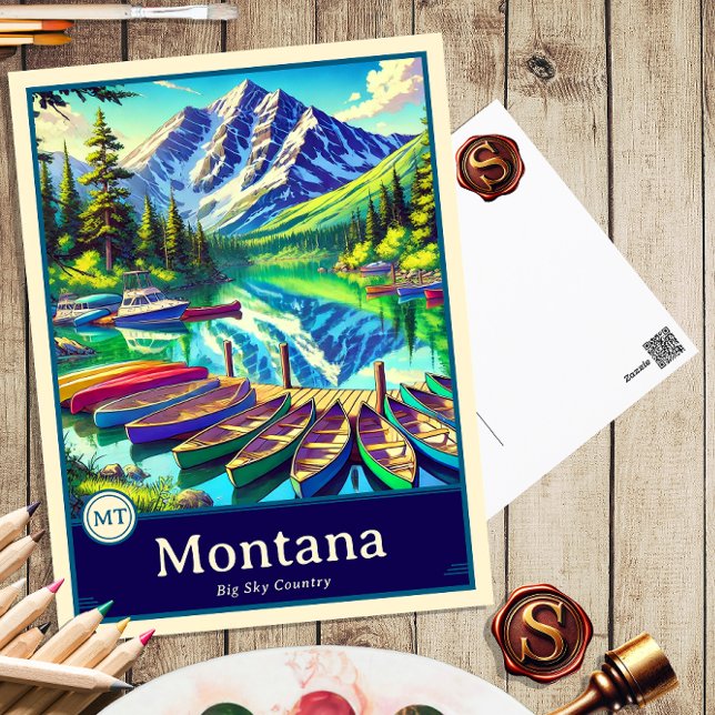 Montana | Postal con cubierta de estilo anime (Subido por el creador)