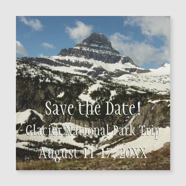 Montaña Reynolds del paso de Logan en el parque Gl (Anverso)