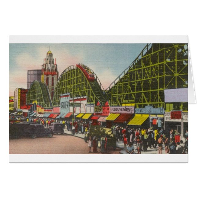 Montaña rusa del tornado - sacudidas de Coney (Anverso (Horizontal))