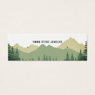 Montaña Rústica De Pino ・ Pantalla De Tejidos De H