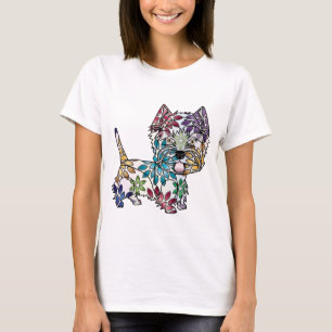 Montaña Terrier blanco del oeste - camiseta