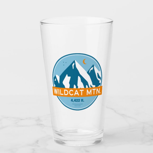Montaña Wildcat New Hampshire Stars Moon (Anverso)