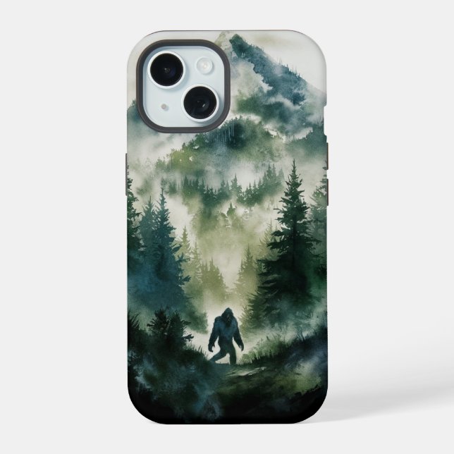 Montaña y Sasquatch (Reverso )