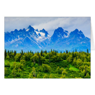 Montañas Alaska majestuosas