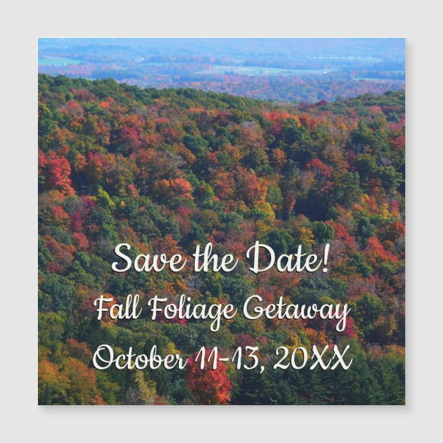 Montañas Apalaches en otoño (Anverso)