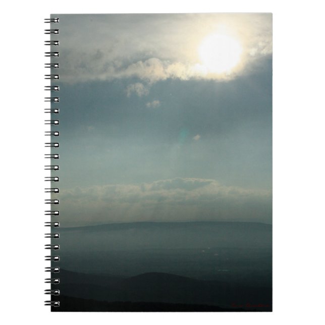 Montañas appalaches #3143 Cuaderno (Frente)
