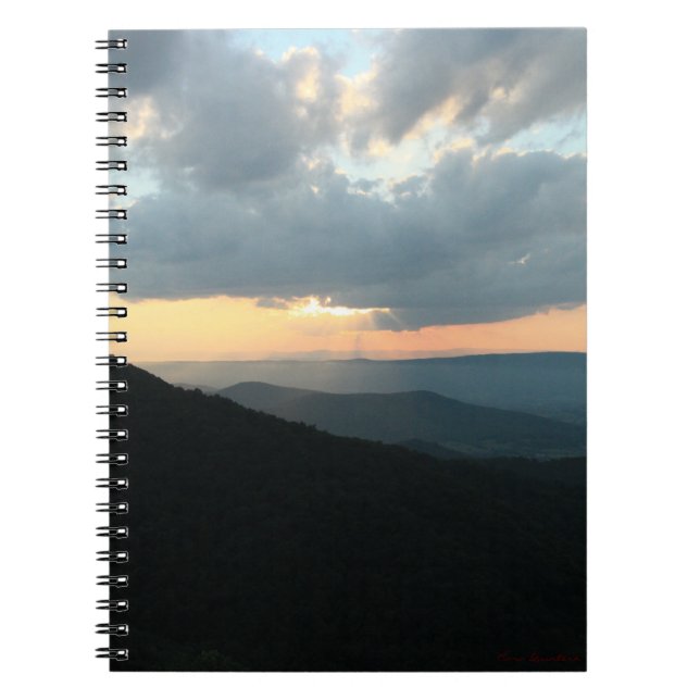 Montañas appalaches #3171 Cuaderno (Frente)