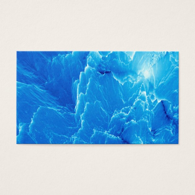 Montañas azules. Patrón fractal (Frente)