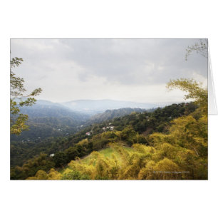 Montañas azules sobre la mirada de Kingston