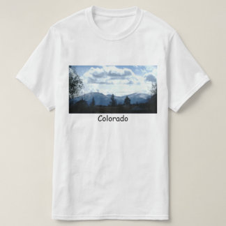 Montañas Azules Unisex en camiseta de Colorado