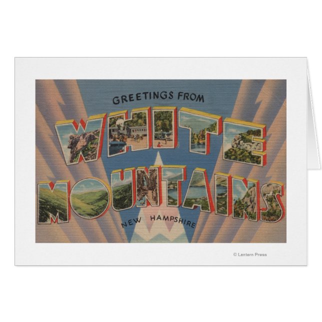 Montañas Blancas, New Hampshire 2 (Anverso (Horizontal))