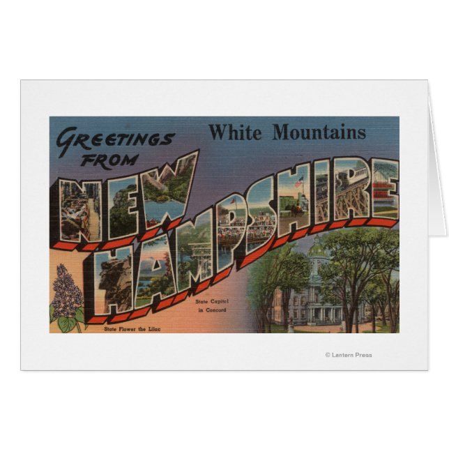 Montañas Blancas, New Hampshire 3 (Anverso (Horizontal))