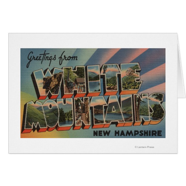 Montañas Blancas, New Hampshire 4 (Anverso (Horizontal))