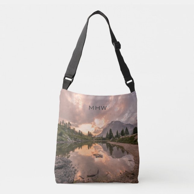 Montañas bolsas monográficas de personalizado de a (Anverso)