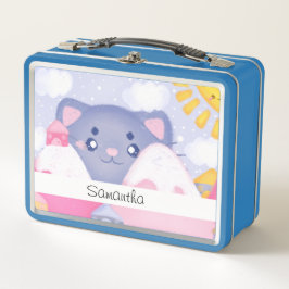 Montañas de Gato y Invierno Con Un Sol Acondiciona