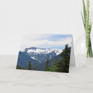 Montañas de la roca de la cabra = Tarjeta de Arte