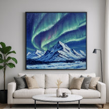 Montañas del Norte - Arte paisajístico de estilo p