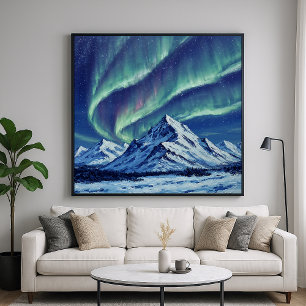 Montañas del Norte - Arte paisajístico de estilo p