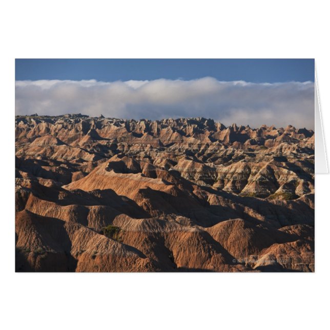 Montañas en niebla matutina (Anverso (Horizontal))