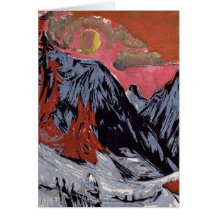 Montañas en Winter, 1919
