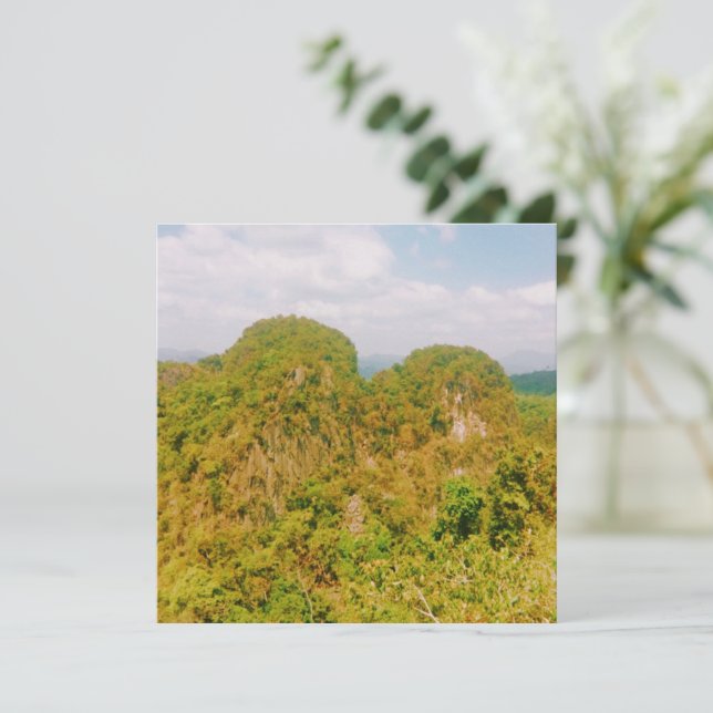 Montañas Krabi - Tailandia (Anverso de pie)