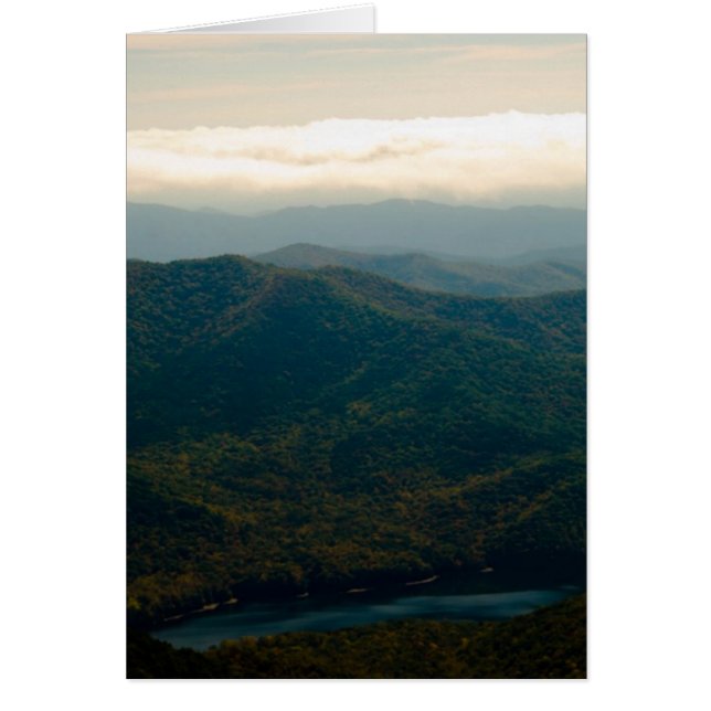 Montañas negras y río Swannanoa (Frente)