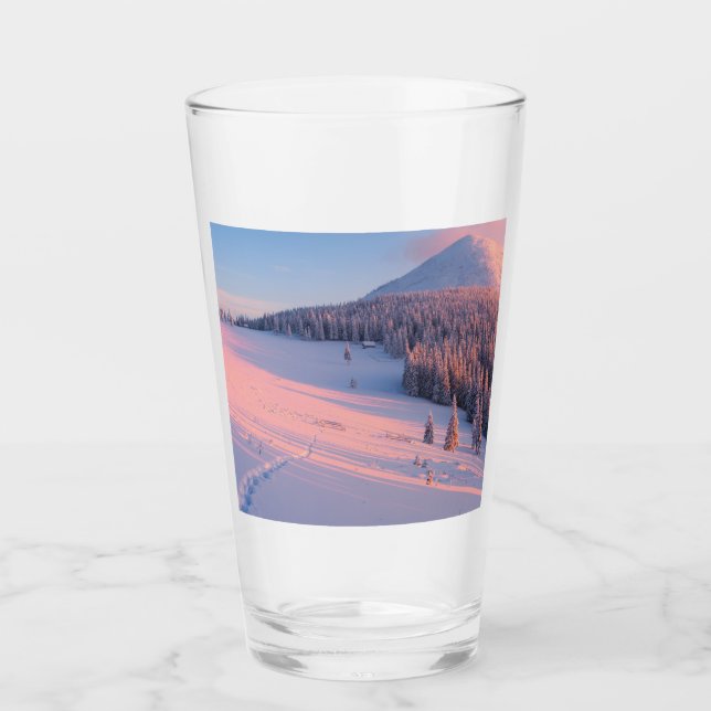 Montañas nevadas (Anverso)