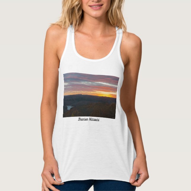 Montañas Ozark Tank Autumset Top (Anverso)
