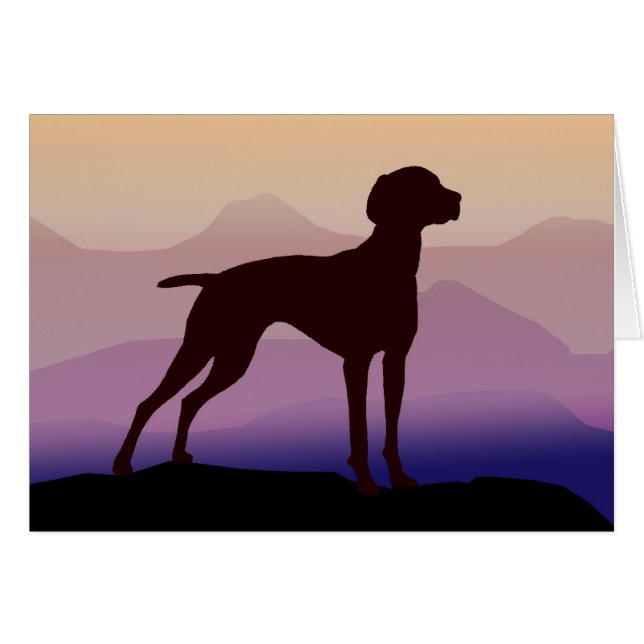 Montañas púrpuras Vizsla (Anverso (Horizontal))