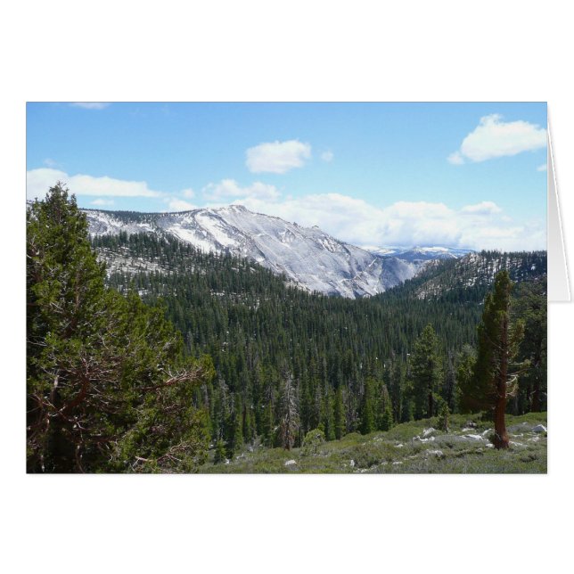 Montañas Sierra Nevada II desde Yosemite (Anverso (Horizontal))