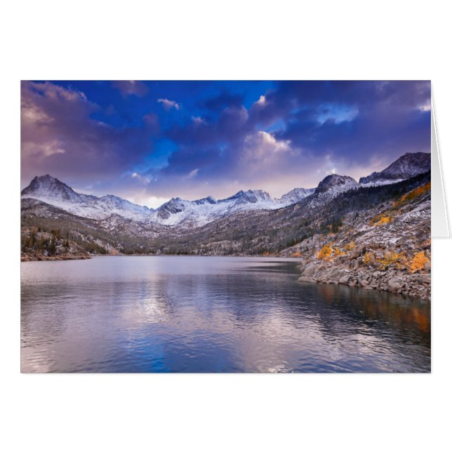 Montañas Sierra Nevada, Otoño, CA (Anverso (Horizontal))