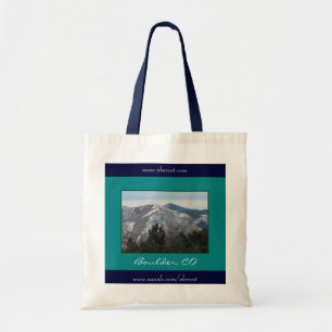 Montañas y árboles, Boulder, la bolsa de asas de