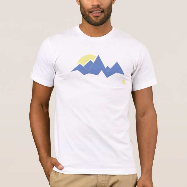 Montañas y camiseta de Sun (Anverso)