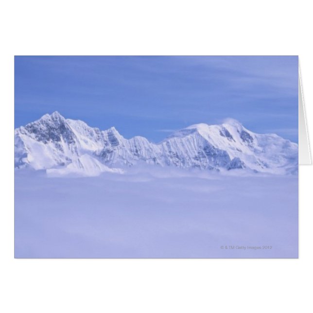 Montañas y glaciares (Anverso (Horizontal))