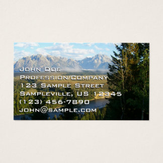 Montañas y río de Jackson Hole