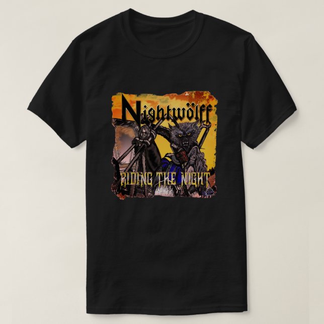 Montando la camisa nocturna de Möngrel (Diseño del anverso)