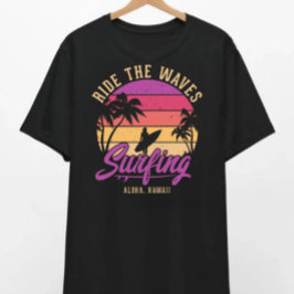 Montar la camiseta de surf Waves