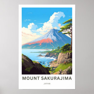Montar Sakurajima Impresión de viaje Japón