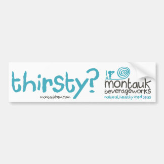 Montauk BeverageWorks - pegatina para el