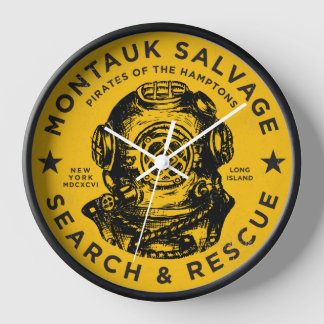 Montauk Salvage Co. Reloj de casco de buceo