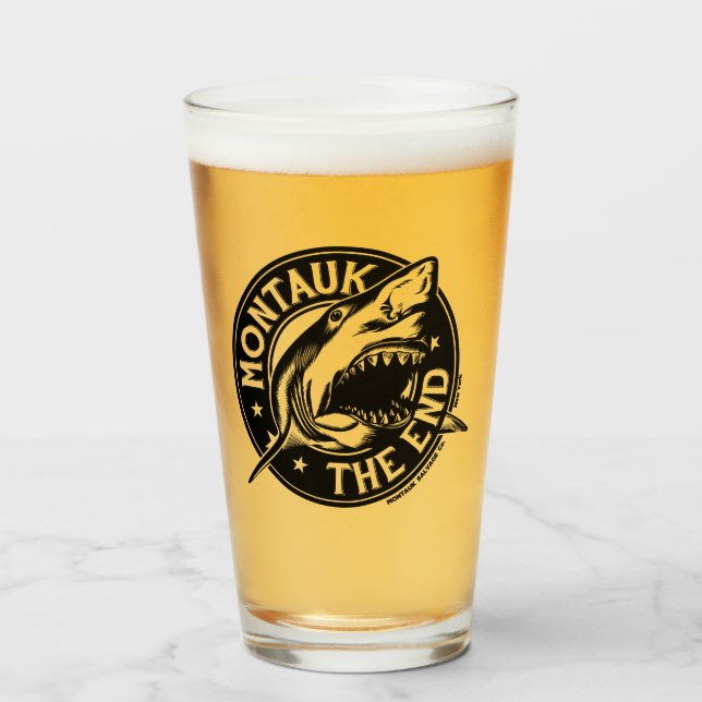 Montauk Salvage Company Shark Glass (Anverso (lleno))