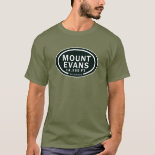 Monte Evans camiseta de 14.265 FT CO Mountain